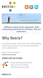 Mobile Screenshot of netrixsoft.com